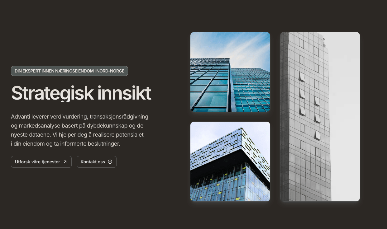Team fra Advanti Estate og ISE diskuterer energikartlegging og verdsettelse av næringsbygg